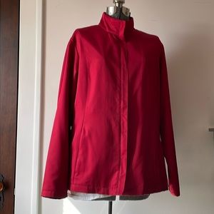 Ladies jacket. Cutter& Buck CB Weathertec. Red. XL/TG. Excellent condition